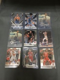 9 Card Lot of Basketball ROOKIE Cards and Prospects - NEWER YEARS - with Stars from Huge Collection