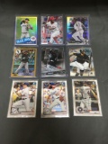 9 Card Lot of Baseball ROOKIE Cards and Prospects - NEWER YEARS - with Stars from Huge Collection