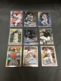 9 Card Lot of Baseball ROOKIE Cards and Prospects - NEWER YEARS - with Stars from Huge Collection