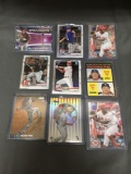 9 Card Lot of Baseball ROOKIE Cards and Prospects - NEWER YEARS - with Stars from Huge Collection