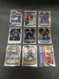 9 Card Lot of Football ROOKIE Cards and Prospects - NEWER YEARS - with Stars from Huge Collection