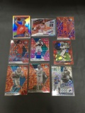 9 Card Lot of REFRACTORS and PRIZMS with Stars and Rookies from Huge Collection