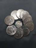 10 Count Lot of United States EISENHOWER Commemorative Dollars from Huge Collection - $10 Face