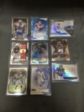 9 Card Lot of Football ROOKIE Cards and Prospects - NEWER YEARS - with Stars from Huge Collection