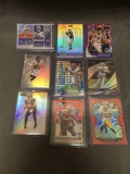 9 Card Lot of REFRACTORS and PRIZMS with Stars and Rookies from Huge Collection