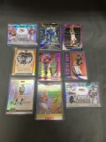 9 Card Lot of REFRACTORS and PRIZMS with Stars and Rookies from Huge Collection