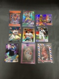 9 Card Lot of REFRACTORS and PRIZMS with Stars and Rookies from Huge Collection