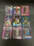 9 Card Lot of REFRACTORS and PRIZMS with Stars and Rookies from Huge Collection