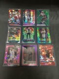 9 Card Lot of REFRACTORS and PRIZMS with Stars and Rookies from Huge Collection