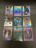 9 Card Lot of REFRACTORS and PRIZMS with Stars and Rookies from Huge Collection