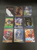 9 Card Lot of SERIAL NUMBERED Sports Cards with Stars and Rookies from Huge Collection