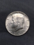 1964 United States Kennedy Silver Half Dollar - 90% Silver Coin