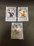 3 Card Lot of 2020 Sage Hit Five Star JOE BURROW Bengals ROOKIE Football Cards