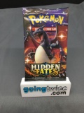 Factory Sealed Pokemon HIDDEN FATES 10 Card Booster Pack - Hard to Get!