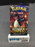 Factory Sealed Pokemon HIDDEN FATES 10 Card Booster Pack - Hard to Get!