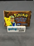 Factory Sealed 1999 Topps Pokemon TV Animation Edition 8 Card Pack - RARE