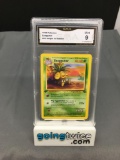 GMA Graded 1999 Pokemon Jungle 1st Edition #35 EXEGGUTOR Trading Card - MINT 9