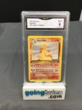 GMA Graded 1999 Pokemon Jungle 1st Edition #44 RAPIDASH Trading Card - MINT 9