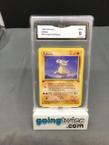 GMA Graded 1999 Pokemon Jungle 1st Edition #50 CUBONE Trading Card - MINT 9