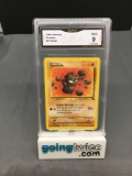 GMA Graded 1999 Pokemon Fossil #47 GEODUDE Trading Card - MINT 9