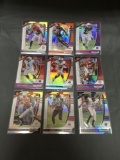 9 Card Lot of 2020 Panini Prizm Draft Prizms ROOKIE Cards - Silver & Multiple Colors - HOT