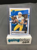 2020 Donruss #303 JUSTIN HERBERT Chargers ROOKIE Football Card