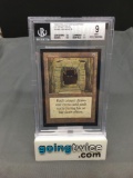 BGS Graded Magic the Gathering Beta Int'l Collectors Edition HOWLING MINE Trading Card - MINT 9