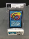BGS Graded Magic the Gathering Beta Int'l Collectors Edition LORD OF ATLANTIS Card - NM-MT+ 8.5