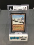 BGS Graded Magic the Gathering Beta Int'l Collectors Edition TAIGA Dual Land Card - NM-MT+ 8.5