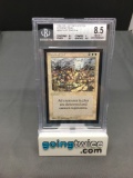 BGS Graded Magic the Gathering Beta Int'l Collectors Edition WRATH OF GOD Card - NM-MT+ 8.5