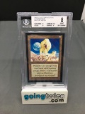 BGS Graded Magic the Gathering Beta Int'l Collectors Edition WINTER ORB Card - NM-MT 8