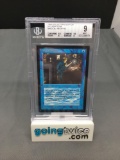 BGS Graded Magic the Gathering Beta Int'l Collectors Edition MAGICAL HACK Card - MINT 9