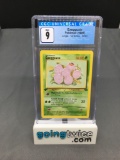 CGC Graded 1999 Pokemon Jungle 1st Edition #52 EXEGGCUTE Trading Card - MINT 9