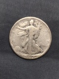 1934 United States Walking Liberty Silver Half Dollar - 90% Silver Coin