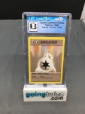 CGC Graded 1999 Pokemon Base Set Unlimited #96 DOUBLE COLORLESS ENERGY Trading Card - GEM MINT 9.5