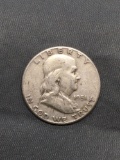 1951 United States Franklin Silver Half Dollar - 90% Silver Coin
