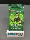 Factory Sealed Magic the Gathering ZENDIKAR RISING 15 Card Draft Booster Pack