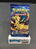 Factory Sealed Pokemon XY EVOLUTIONS 10 Card Booster Pack - Charizard Holofoil?