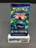 Factory Sealed Pokemon XY EVOLUTIONS 10 Card Booster Pack - Charizard Holofoil?