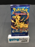 Factory Sealed Pokemon XY EVOLUTIONS 10 Card Booster Pack - Charizard Holofoil?