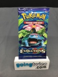 Factory Sealed Pokemon XY EVOLUTIONS 10 Card Booster Pack - Charizard Holofoil?