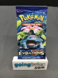 Factory Sealed Pokemon XY EVOLUTIONS 10 Card Booster Pack - Charizard Holofoil?