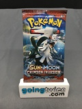 Factory Sealed Pokemon Sun & Moon CRIMSON INVASION 10 Card Booster Pack