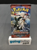 Factory Sealed Pokemon Sun & Moon CRIMSON INVASION 10 Card Booster Pack