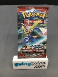 Factory Sealed Pokemon Sun & Moon CRIMSON INVASION 10 Card Booster Pack