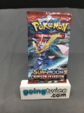 Factory Sealed Pokemon Sun & Moon CRIMSON INVASION 10 Card Booster Pack