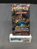 Factory Sealed Pokemon Sun & Moon CRIMSON INVASION 10 Card Booster Pack