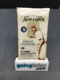 Factory Sealed 2020 Topps Allen & Ginter Baseball 8 Card Hobby Edition Pack