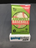 Factory Sealed 2020 Topps Archives Baseball 8 Card Hobby Edition Pack