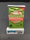 Factory Sealed 2020 Topps Archives Baseball 8 Card Hobby Edition Pack